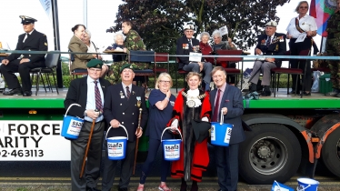 Sir David at the Southend Carnival